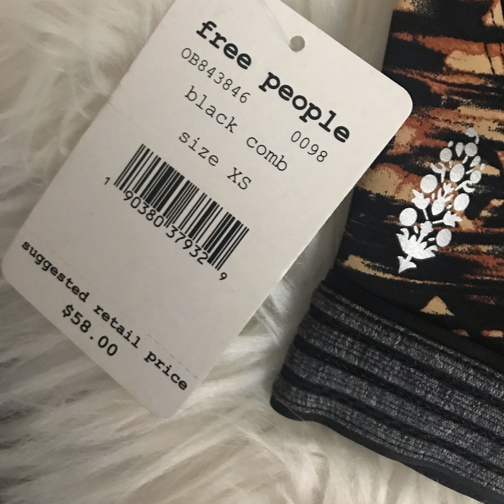 🛑CLEARANCE🛑 NWT Free People Racerback Sports Bra - Picture 6 of 6